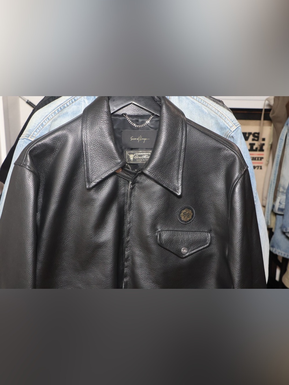 Second Layer Leather Jacket - Picture 2 of 11